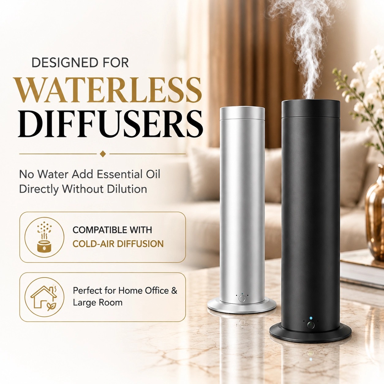 Cold Air Diffuser Nebulizer - Commercial Scent Diffuser HoldPeak SZ‑053A 100ml