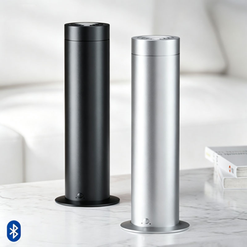 Cold Air Diffuser Nebulizer - Smart Waterless Aroma Diffuser Bluetooth App