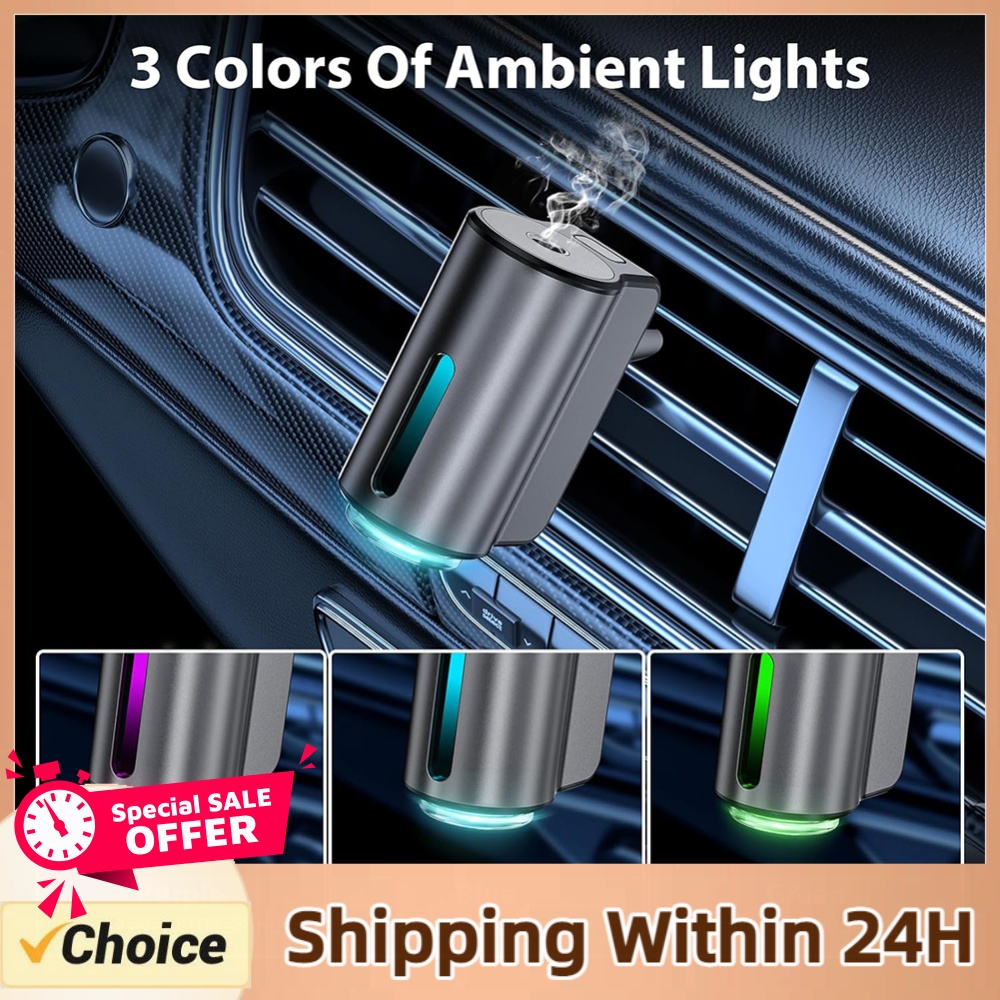 Car Aroma Diffuser Usb - Car Air Freshener Diffuser Adjustable 3