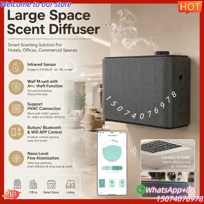Smart Scent Machine Commercial - 2026New OV-10 Commercial Scent Diffuser Essential