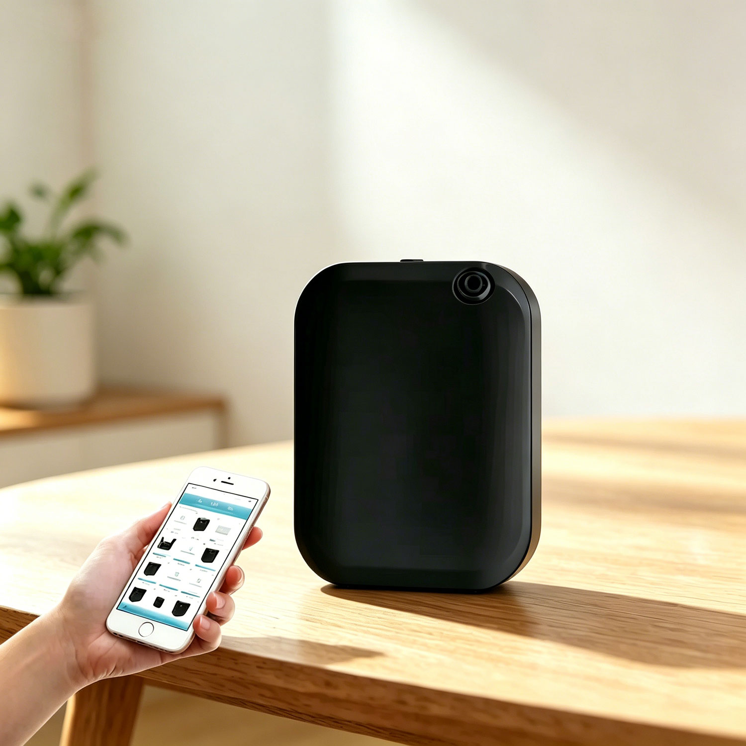 Waterless Essential Oil Diffuser - Smart Aromatherapy Machine Essential Oil Diffuser