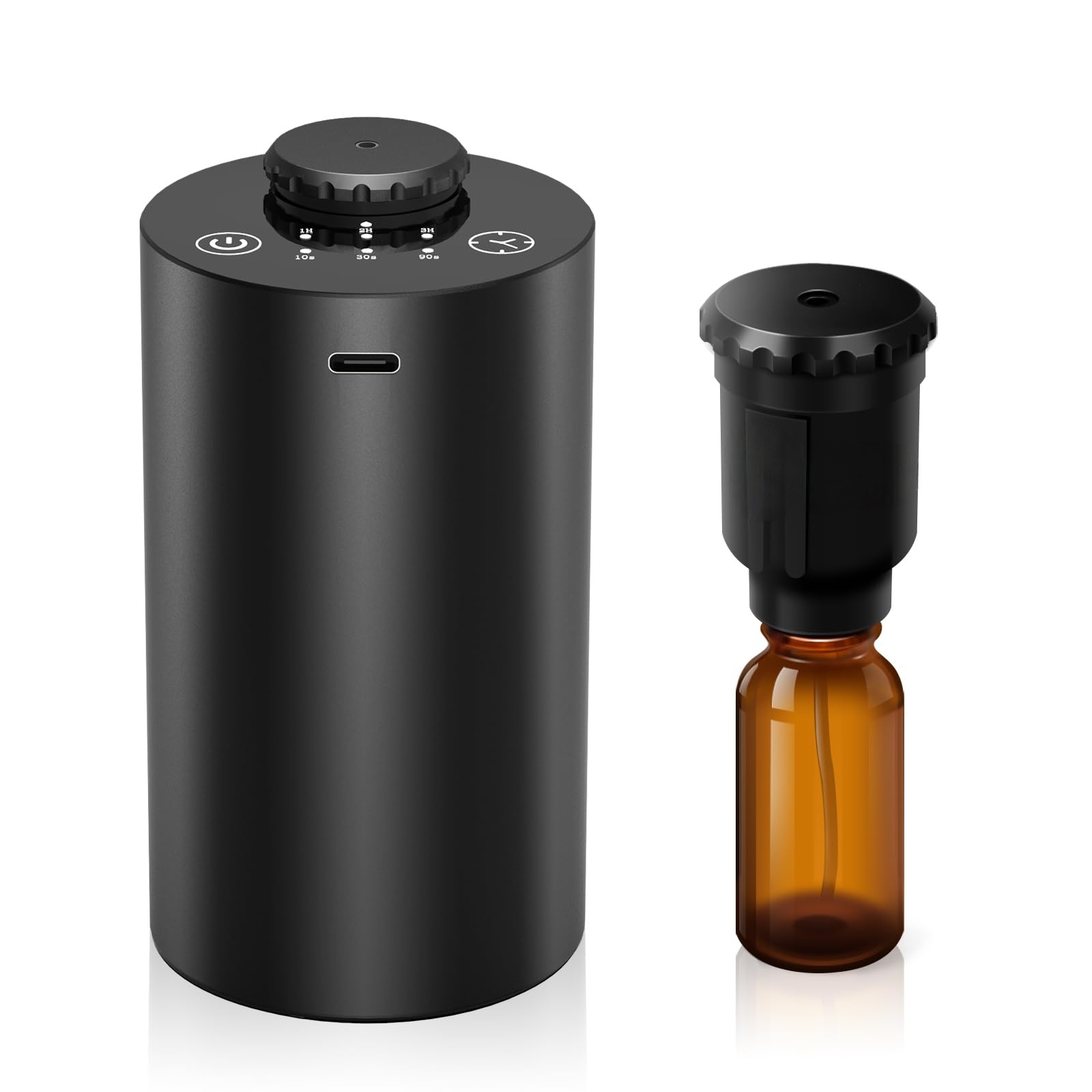 Cold Air Diffuser Nebulizer - Waterless Essential Oil Diffuser Battery Operated