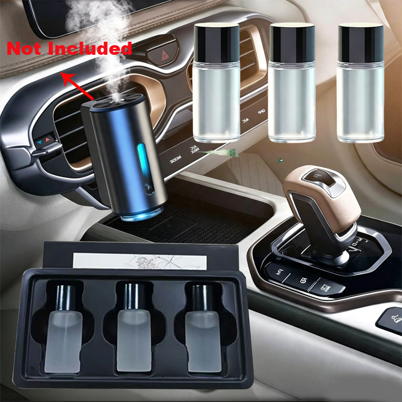 Car Aroma Diffuser Usb - 3Pcs Aromatherapy Oil Long Lasting Natural