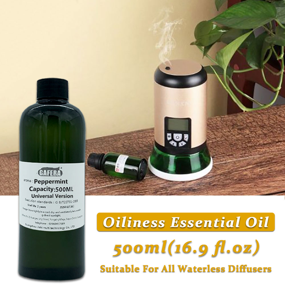 Essential Oil Diffuser 500Ml - GAFERA 500ml (16.9 fl.oz) Peppermint/Hilton Essential