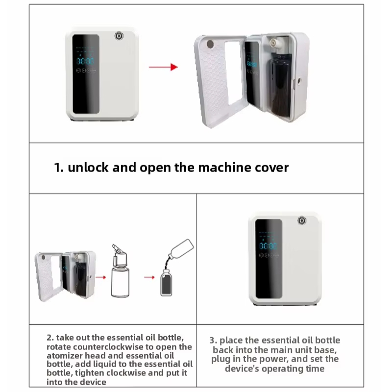 Smart Aroma Diffuser Wifi App - 500ml Smart Aroma Diffuser with App