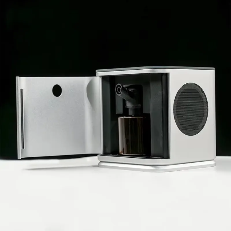 Aroma Diffuser Bluetooth Led - Bluetooth Music LED Light Metal Home