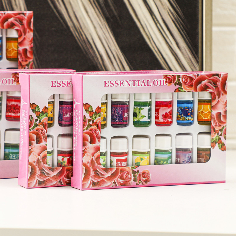 12Pcs 3ml Water Soluble Essent - огляд і ціна Essential Oil Diffuser Humidifier Combo