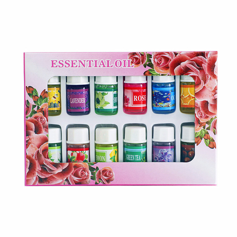 12Pcs 3ml Water Soluble Essent - огляд і ціна Essential Oil Diffuser Humidifier Combo