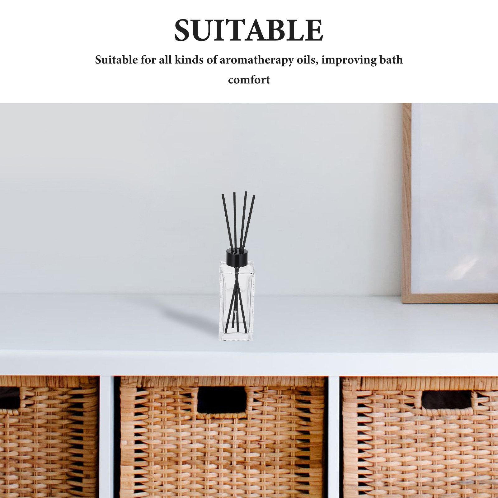 4Sets Bathroom Fragrance Diffu - огляд і ціна Diffuser Reed Sticks Set