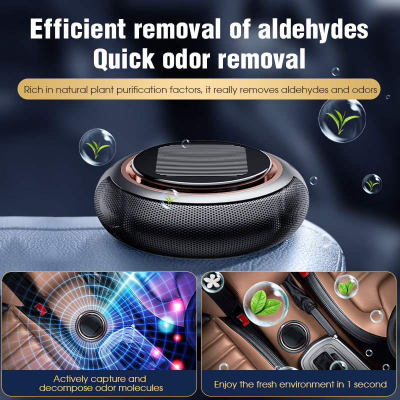 New High-Quality Solar Energy  - огляд і ціна Car Aroma Diffuser Usb