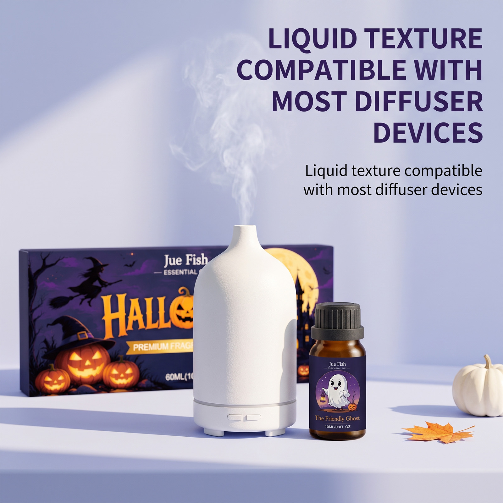 Halloween Essential Oil Set Na - огляд і ціна Essential Oil Diffuser Humidifier Combo