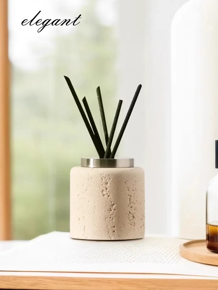 Natural Marble Aroma Diffuser  - огляд і ціна Diffuser Reed Sticks Set
