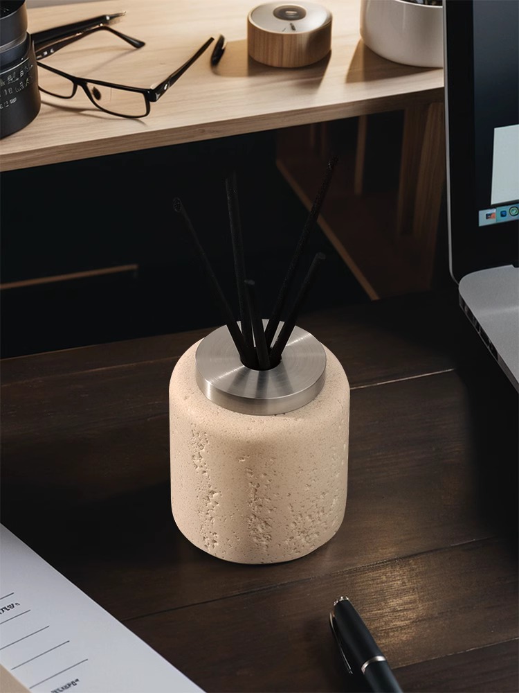 Natural Marble Aroma Diffuser  - огляд і ціна Diffuser Reed Sticks Set