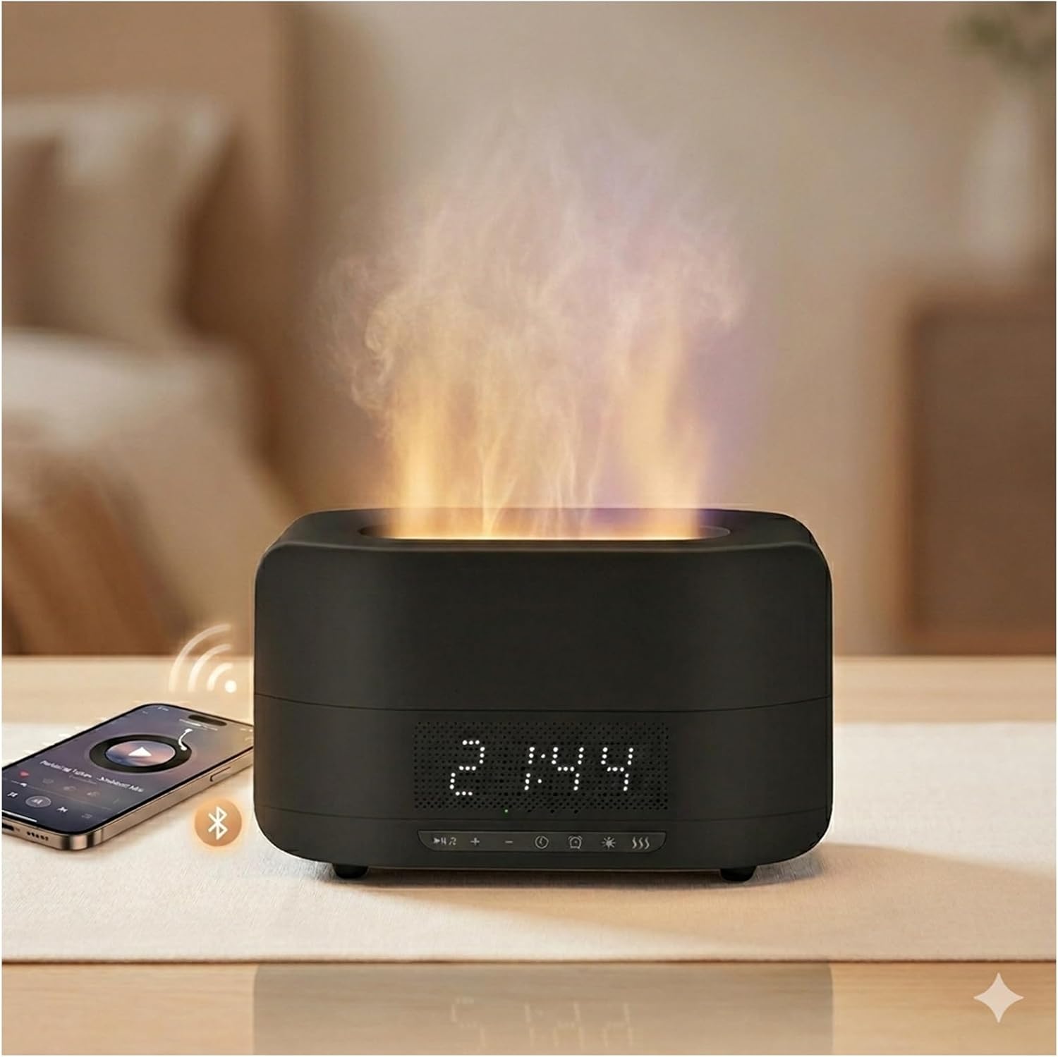 Aroma Essential Oil Diffuser , - огляд і ціна Aroma Diffuser Bluetooth Led