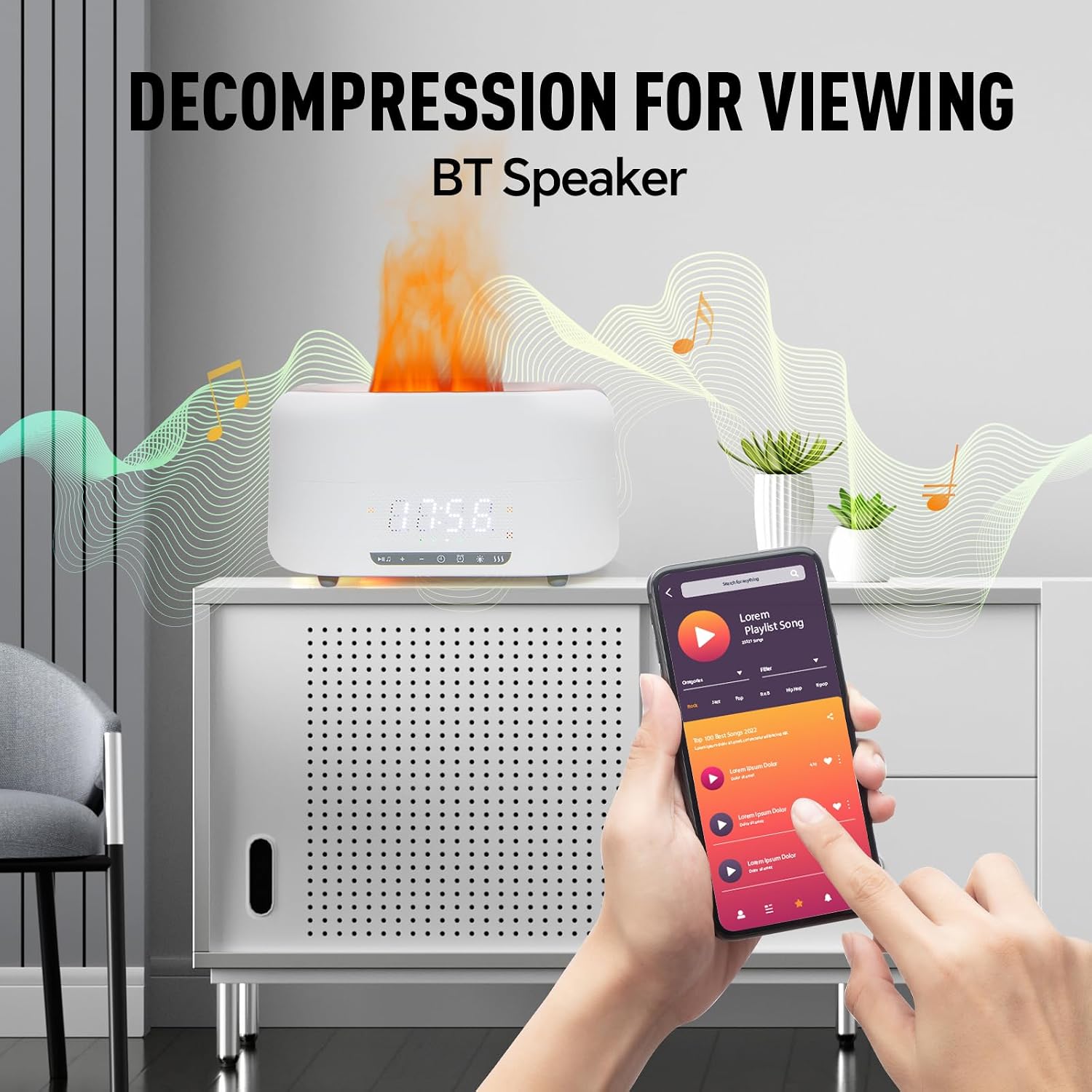 Aroma Essential Oil Diffuser , - огляд і ціна Aroma Diffuser Bluetooth Led