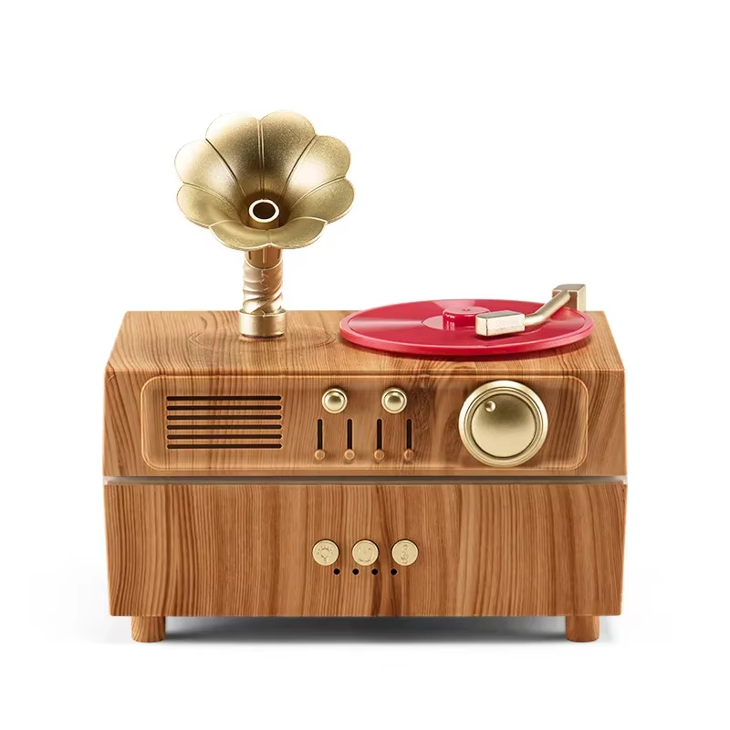 Vintage Gramophone Aroma Diffu - огляд і ціна Aroma Diffuser Bluetooth Led