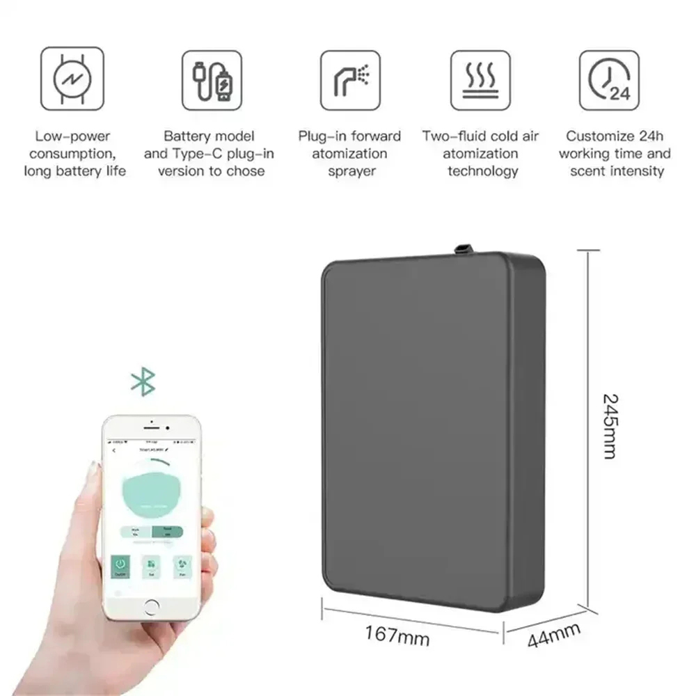 500ML Capacity Fragrance Diffu - огляд і ціна Cold Air Diffuser Nebulizer