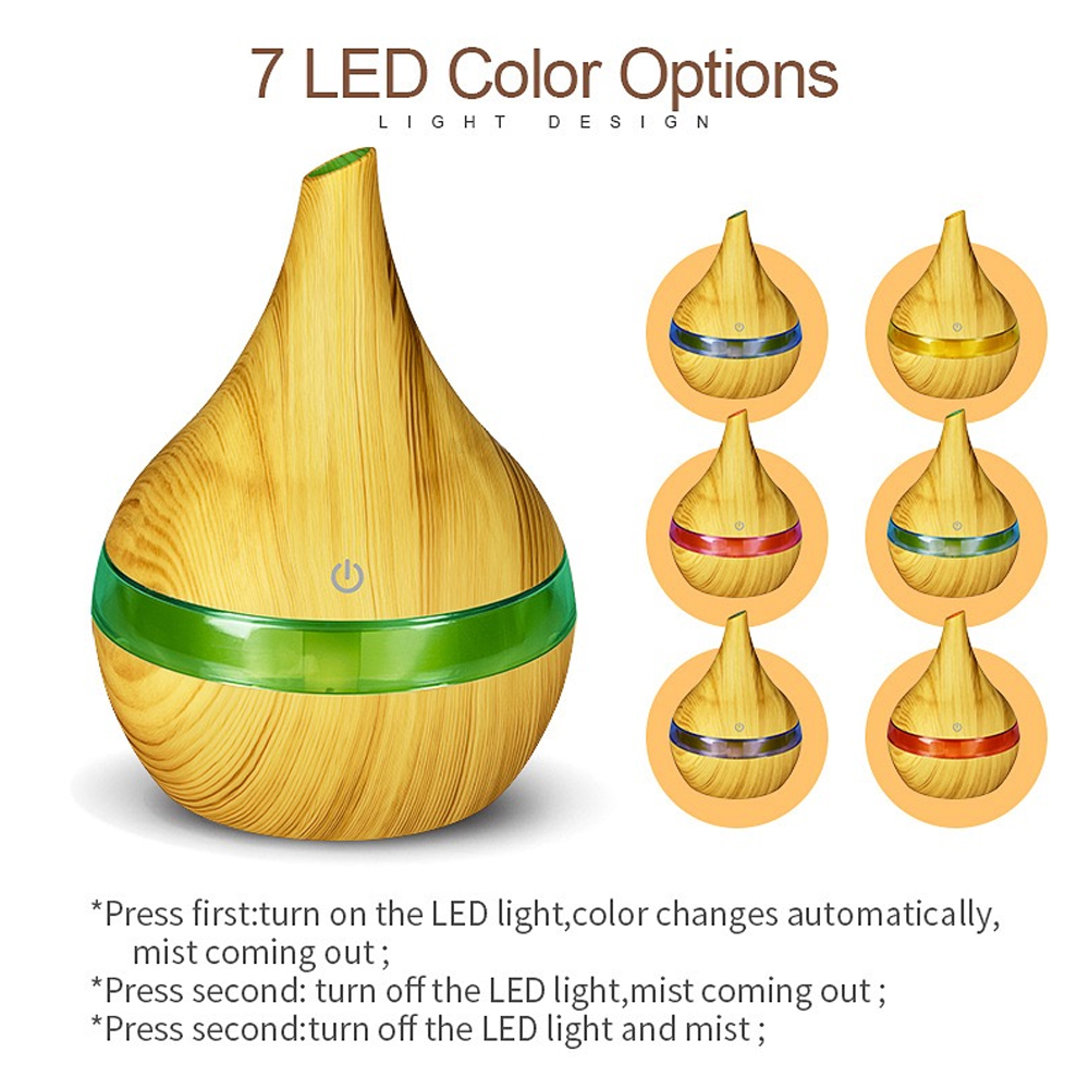 300ml USB Humidifier Diffuser, - огляд і ціна Essential Oil Diffuser Humidifier Combo