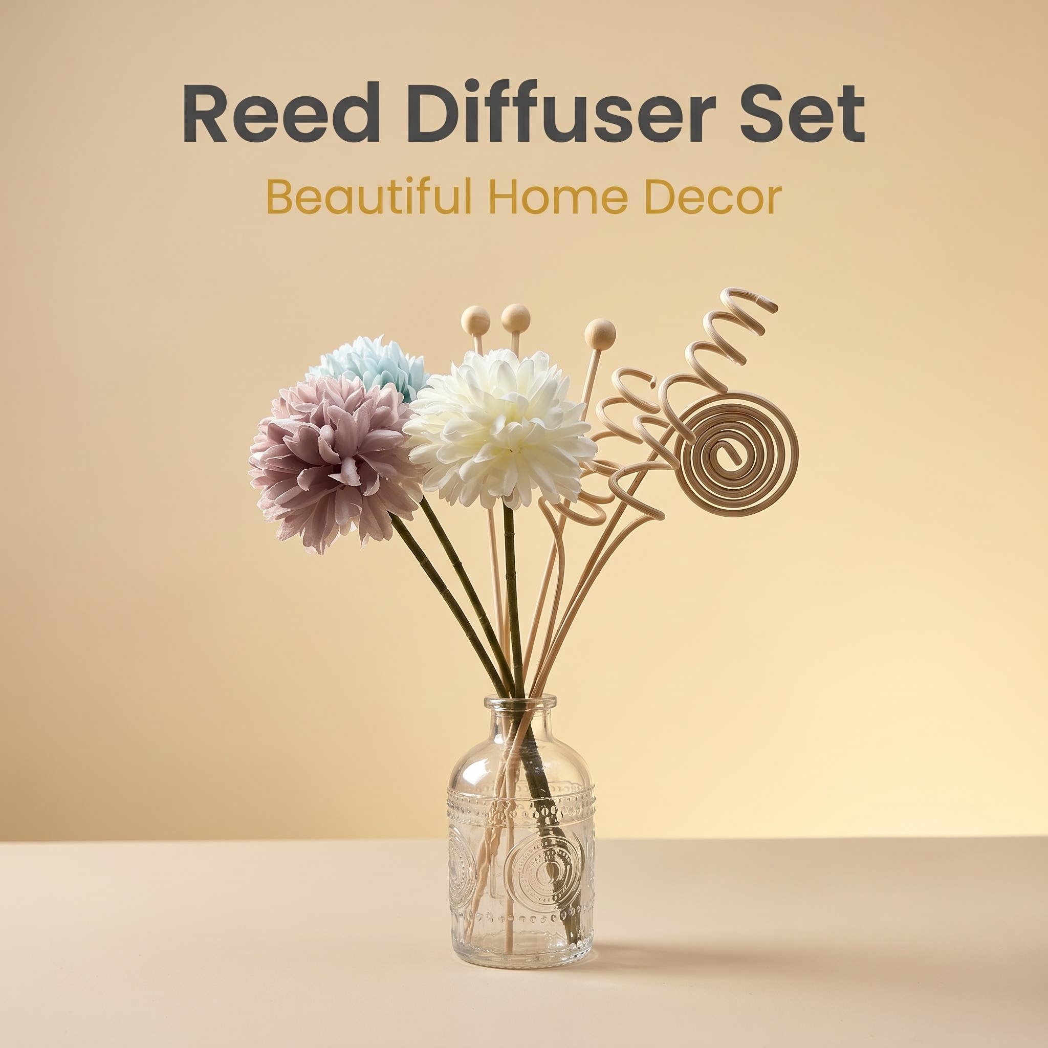 DIY Diffuser Sticks Set, Artif - огляд і ціна Diffuser Reed Sticks Set