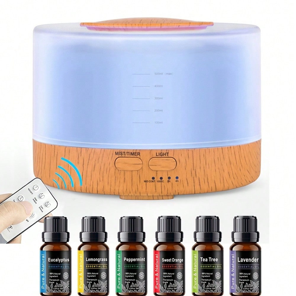 Send 6 Oils,500ML Aroma Diffus - огляд і ціна Aroma Diffuser For Large Room