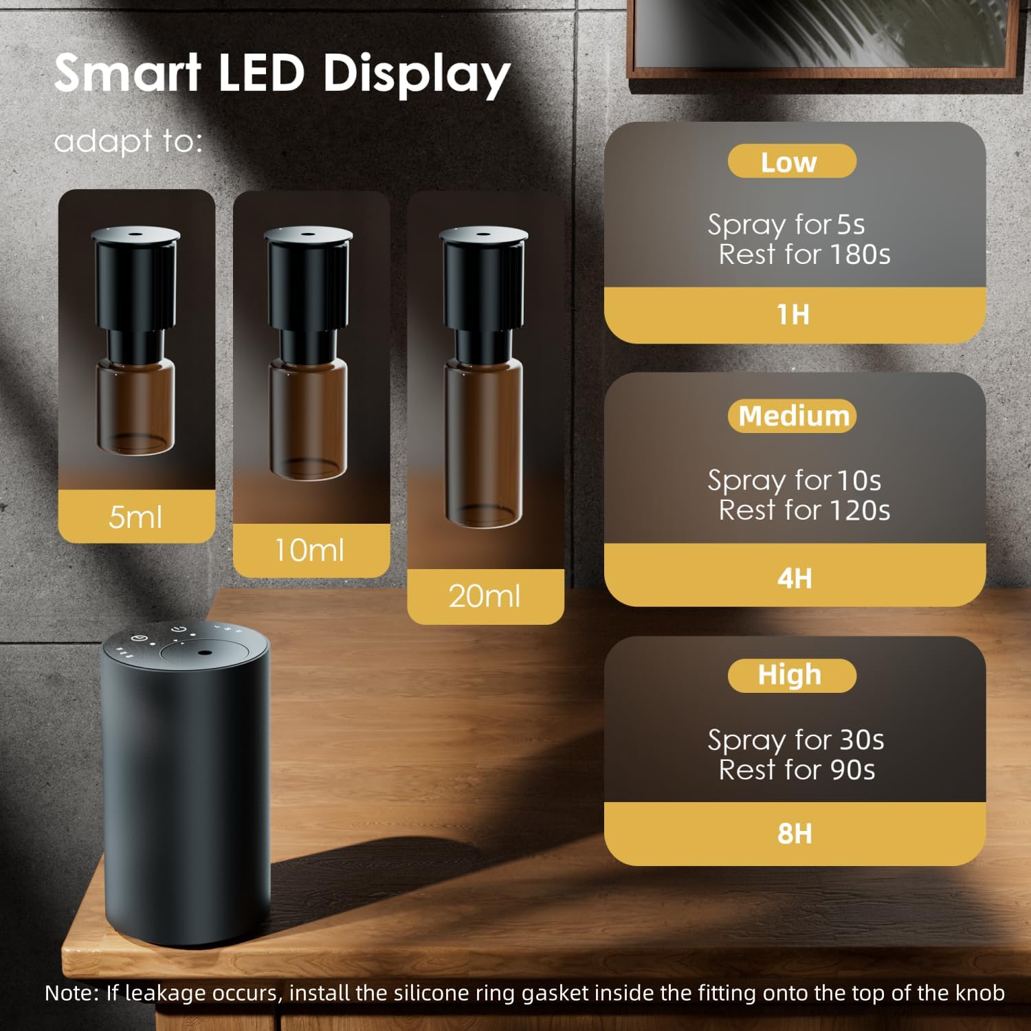 2026 New Upgrade Waterless Ess - огляд і ціна Waterless Essential Oil Diffuser