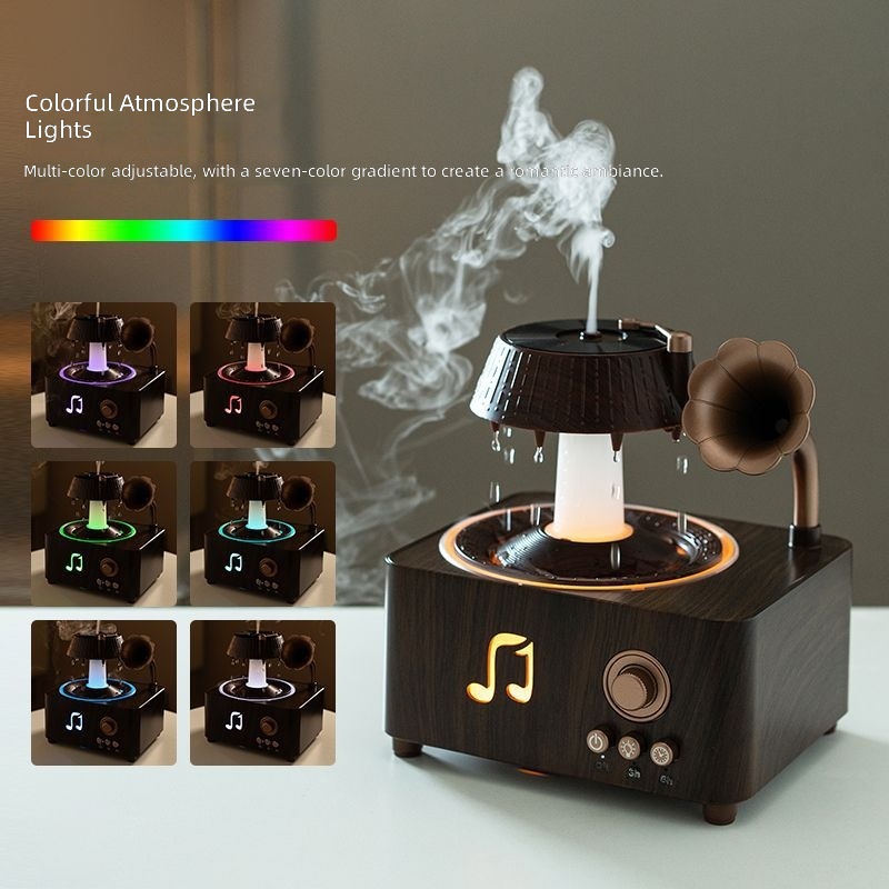 Retro Raindrop Aroma Diffuser, - огляд і ціна Aroma Diffuser Bluetooth Led