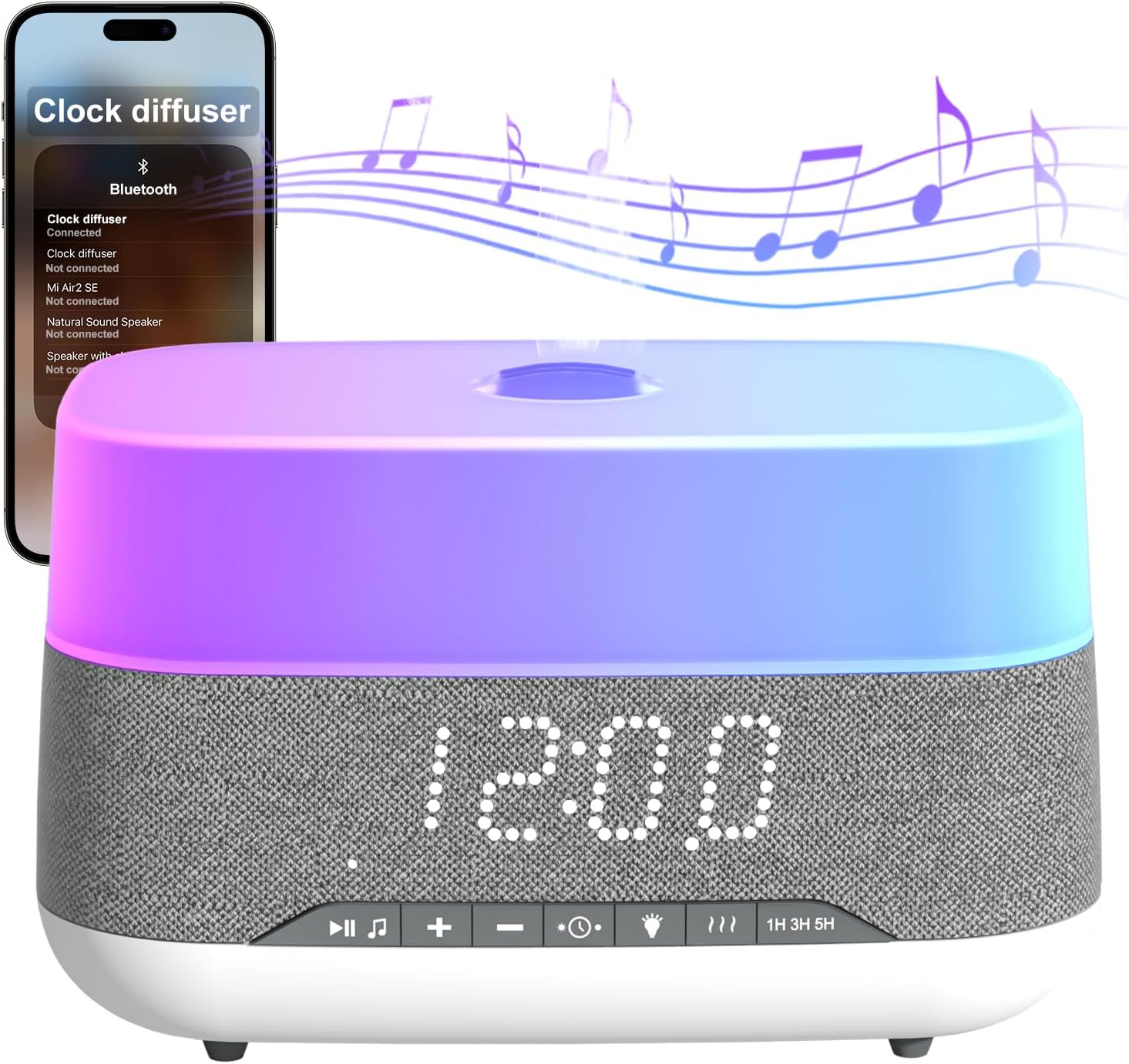 2026 New Upgrade Versatile Ess - огляд і ціна Aroma Diffuser Bluetooth Led