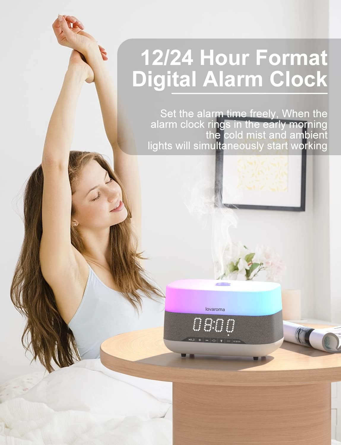 2026 New Upgrade Versatile Ess - огляд і ціна Aroma Diffuser Bluetooth Led