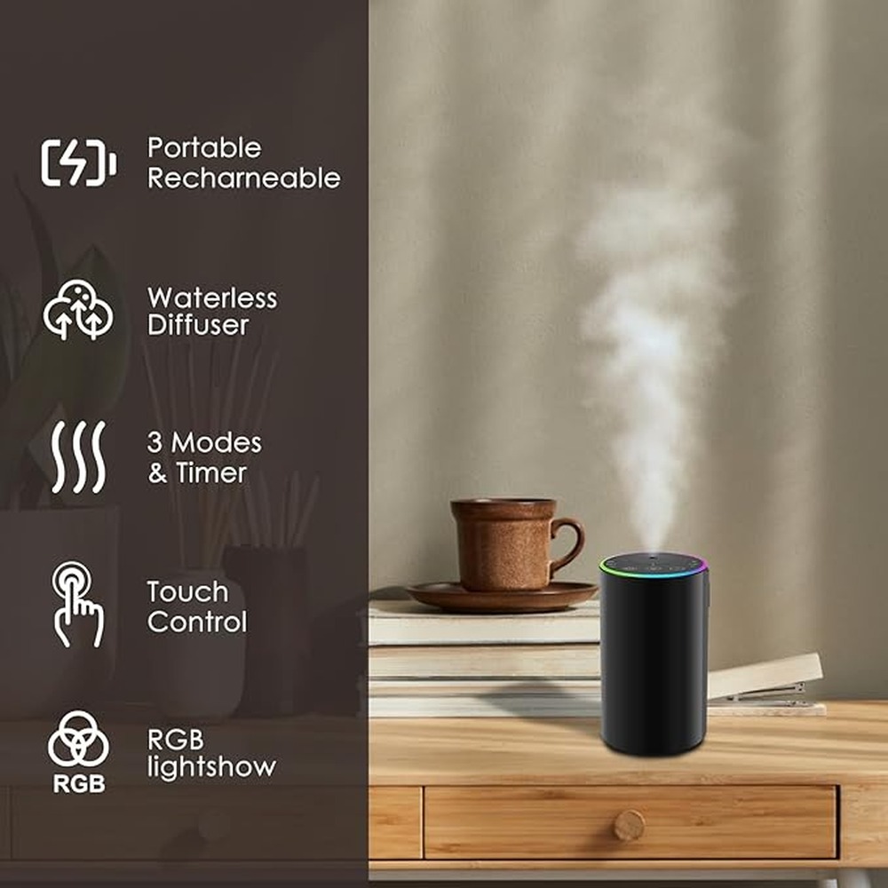 Waterless Diffuser Travel Esse - огляд і ціна Waterless Essential Oil Diffuser