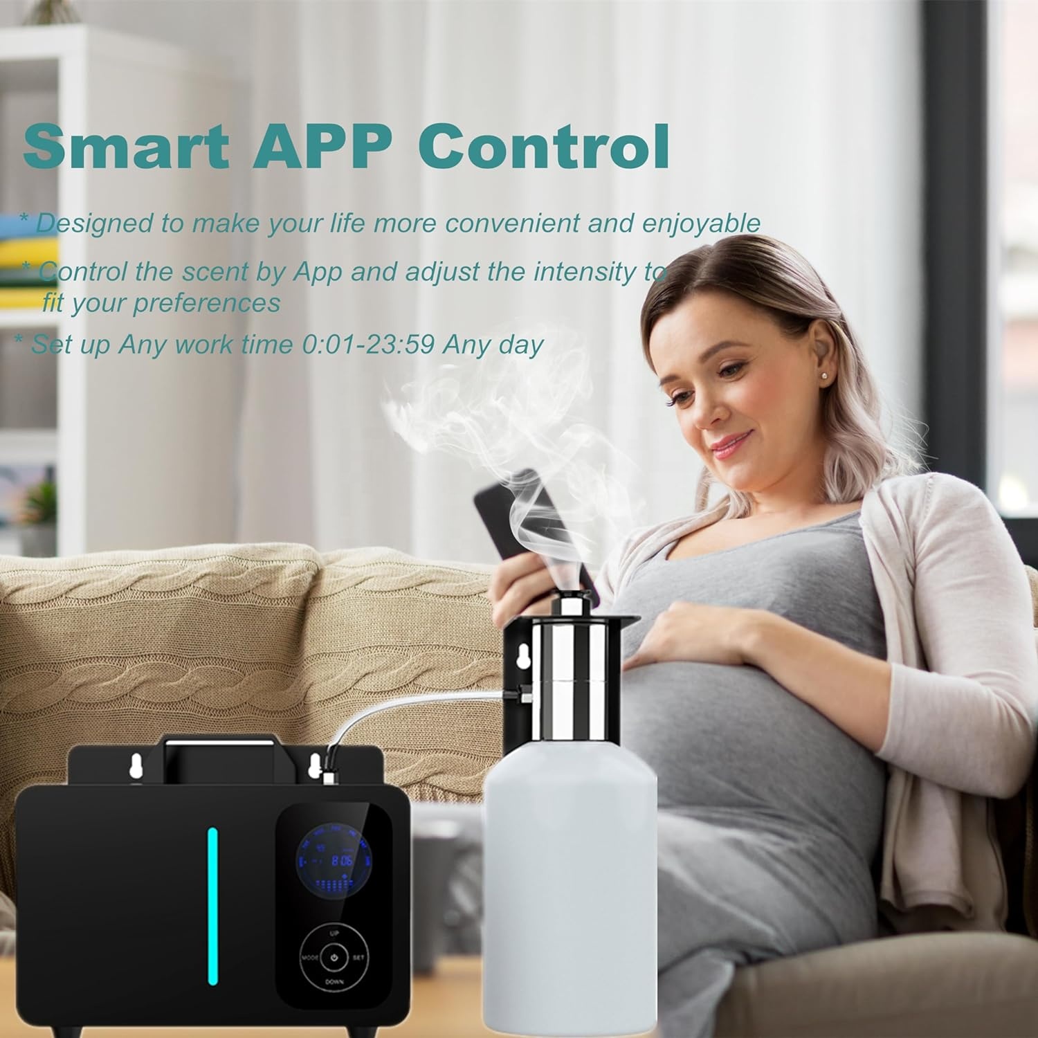 Commercial Smart WiFi App-Cont - огляд і ціна Smart Aroma Diffuser Wifi App