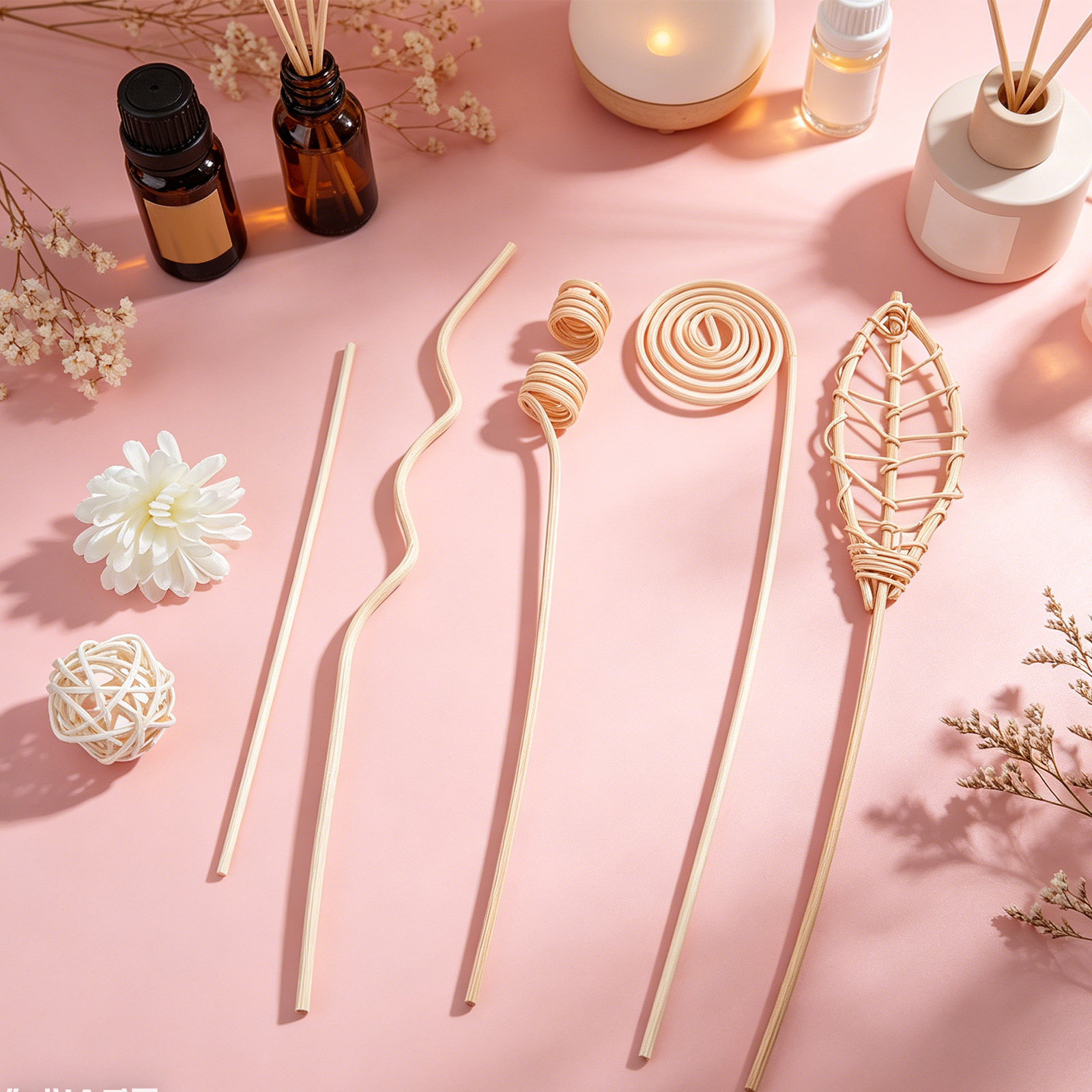 20Pcs Reed Diffuser Natural Ra - огляд і ціна Diffuser Reed Sticks Set