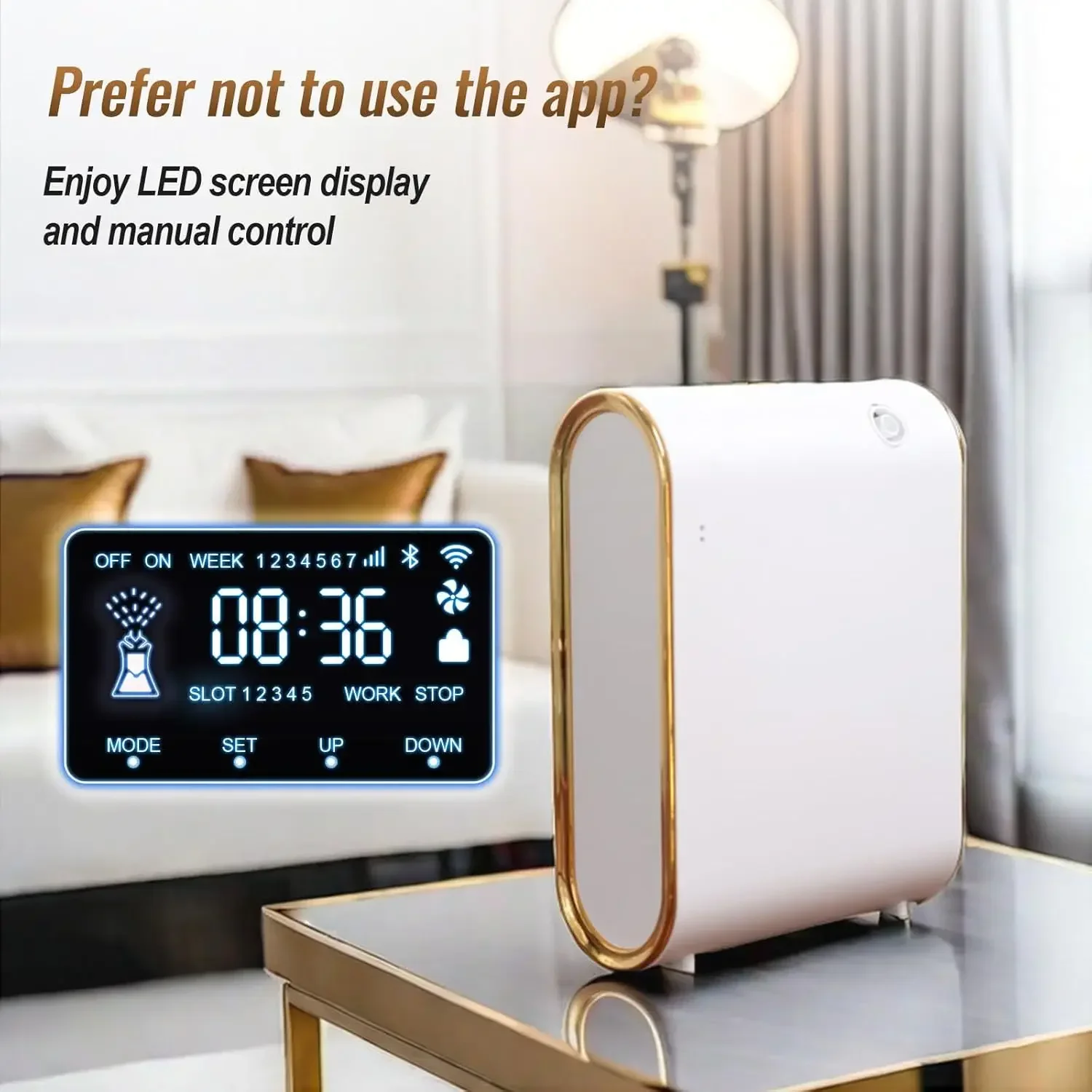 Waterless Room Fragrance Diffu - огляд і ціна Waterless Essential Oil Diffuser