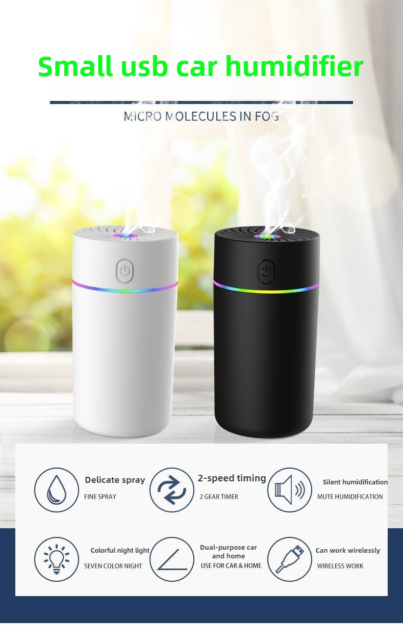 350mL Smart Car Diffuser Humid - огляд і ціна Car Aroma Diffuser Usb