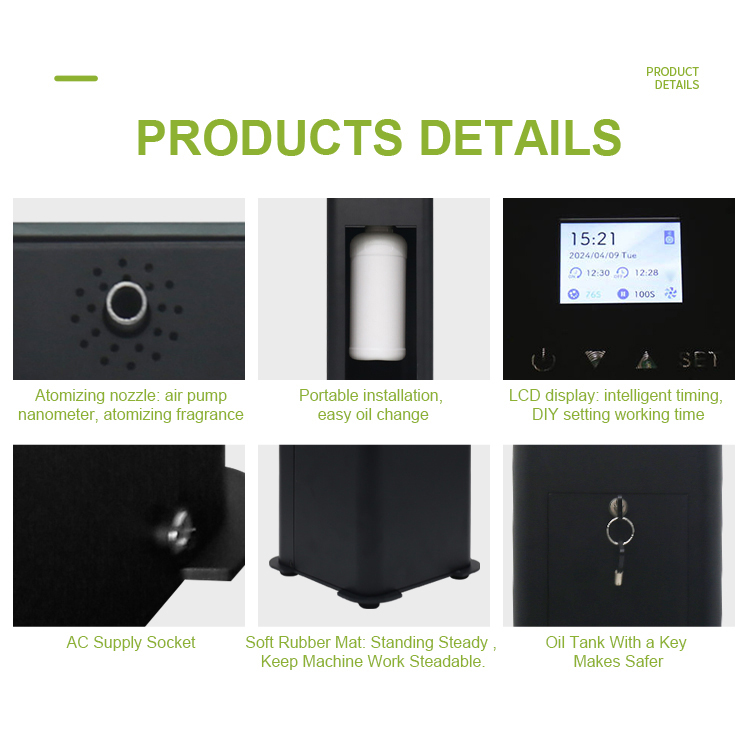 1000ml Capacity Fragrance Diff - огляд і ціна Smart Scent Machine Commercial