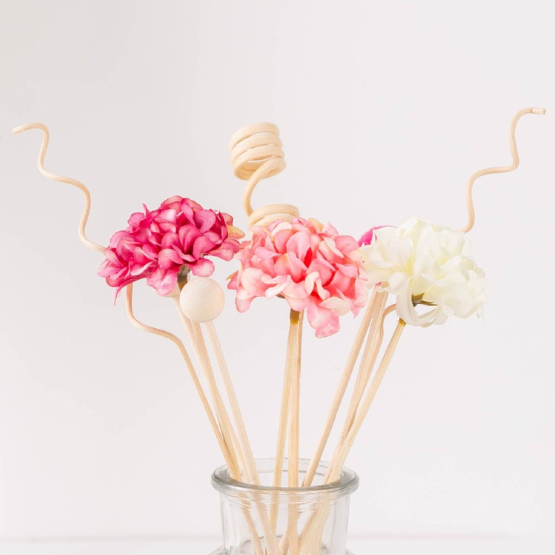 10pcs/set Hydrangea Flower Ree - огляд і ціна Diffuser Reed Sticks Set
