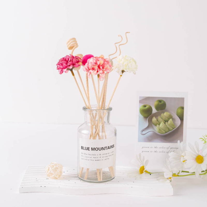10pcs/set Hydrangea Flower Ree - огляд і ціна Diffuser Reed Sticks Set